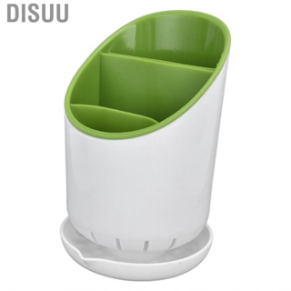 Disuu Holder  Utensil Drainer  3 Compartment Multifunctional for Restaurant Home Kitchen