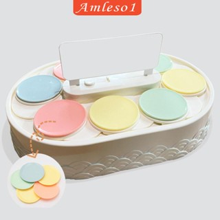 [Amleso1] จานหมุนอัตโนมัติ 360 องศา สําหรับวางคัพเค้ก ขนมหวาน