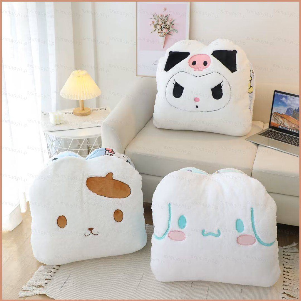 หมอนตุ๊กตานุ่ม-รูปการ์ตูน-sanrio-kuromi-melody-cinnamoroll-ขนาด-23-ซม-110-ซม-เหมาะกับของขวัญ-สําหรับตกแต่งบ้าน