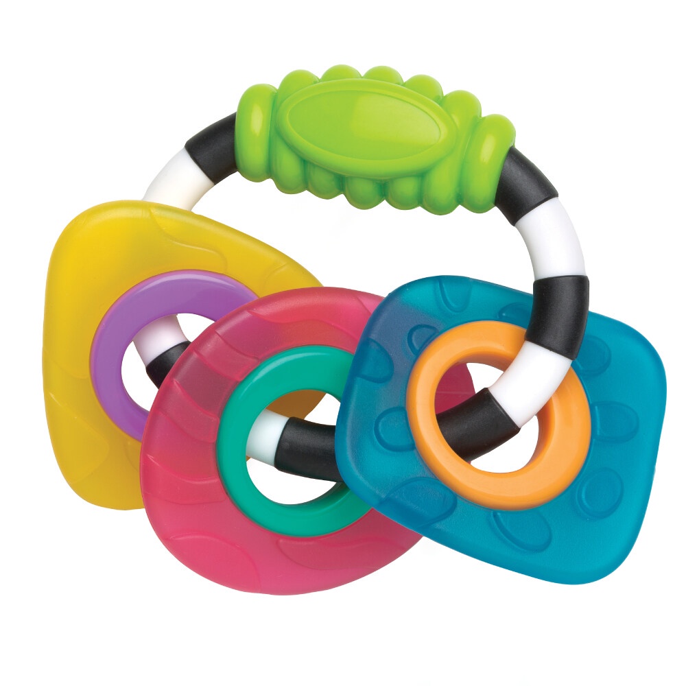 [ใช้ 2 โค้ดลดเพิ่ม] Playgro Textured Teething Rattle ของเล่น ยางกัด ...
