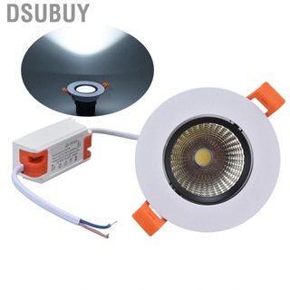 Dsubuy Downlight 7W 630lm Adjustable Dimmable Recessed COB Ceiling Light