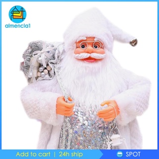 [Almencla1] ตุ๊กตาซานตาคลอส สโนว์แมน คริสต์มาส แปลกใหม่ เครื่องประดับ สําหรับเด็ก สํานักงาน