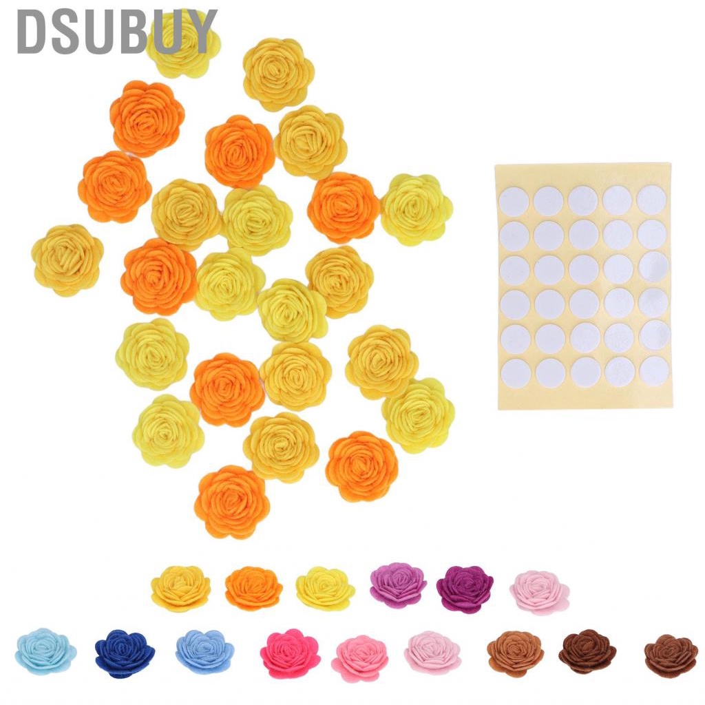 dsubuy-48pcs-wedding-decoration-rose-flower-artificial-flowers-with-double-sided