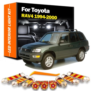 หลอดไฟ LED 7 ชิ้น สําหรับ Toyota RAV4 MK1 1994 1995 1996 1997 1998 1999 2000