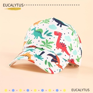 Eutus หมวกเบสบอล กันแดด พิมพ์ลายไดโนเสาร์ ระบายอากาศ สําหรับเด็กผู้ชาย และเด็กผู้หญิง