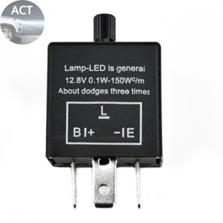 รีเลย์ไฟเลี้ยว LED 3-pin 0.1W-150W.c/m สําหรับรถจักรยานยนต์