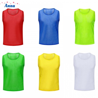 【Anna】Football Vest Fast Drying For Basketball For Youth Sports Loose Polyester