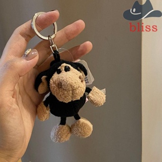 Bliss พวงกุญแจ จี้ตุ๊กตาอัลปาก้า ผ้ากํามะหยี่ขนนิ่ม แฮนด์เมด สําหรับตกแต่งกระเป๋าเป้สะพายหลัง
