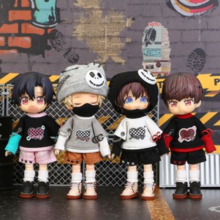 Ob11 ชุดเสื้อผ้าตุ๊กตาหมากรุก 1/12 bjd GSC UFdoll