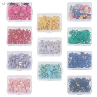 Chenlongshang หมุดปักบอร์ด ทรงกลม 100 ชิ้น
 En