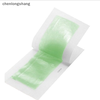 Chenlongshang 5 ชิ้น สองด้าน กําจัดขน แถบขี้ผึ้งเย็น กระดาษ สําหรับขา ร่างกาย ใบหน้า ผม EN