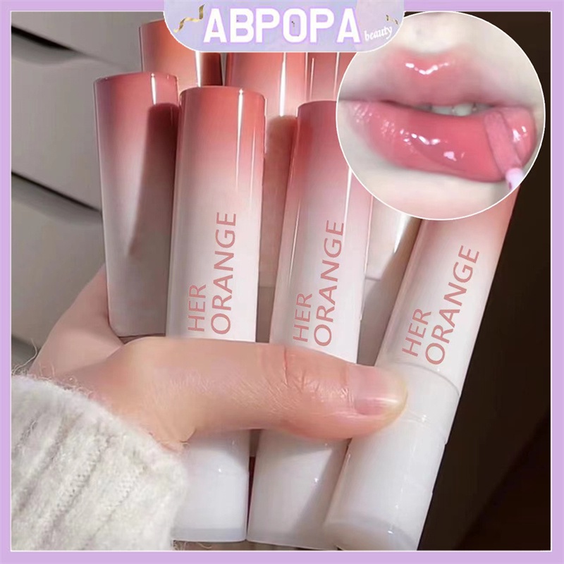 abpopa-beauty-herorange-ลิปสติก-เคลือบริมฝีปาก-3d-สําหรับผู้หญิง