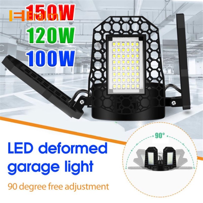 eralml-โคมไฟเพดาน-led-120w-e27-พลังงานสูง-แปลงร่างได้-สําหรับโรงรถ-โกดังสี่ใบ