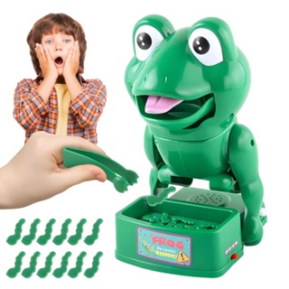 Ready Stock New Strange Tricky Hand-Bite Frog Party Spoof Stress-Relieving Puzzle Tabletop Game Toy Eating
