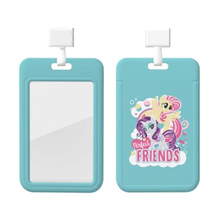 My Little Pony ซองใส่บัตรประจําตัวประชาชน แนวตั้ง พลาสติก กันน้ํา ขนาด 7*11 ซม. พร้อมสายคล้อง