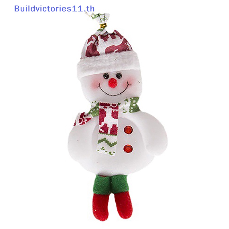 buildvictories11-จี้ตุ๊กตาซานตาคลอส-สโนว์แมน-กวาง-คริสต์มาส-สําหรับแขวนตกแต่งต้นคริสต์มาส-เทศกาลปีใหม่