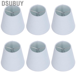 Dsubuy 6x Cloth Lampshade  On Modern Fabric Table Floor Lamp Cover For E14 Bulbs HD