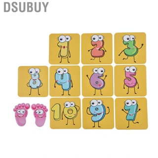 Dsubuy 12PCS/Set Game Floor  DIY Kids Ground Cartoon Number G