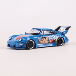 Dpls 1:64 Porsche RWB ASTROBOY Diecast รถของเล่น สําหรับเด็กผู้ชาย ของขวัญวันเกิด รถของเล่น รถเก็บสะสม