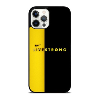 Livestrong Nik เคสโทรศัพท์มือถือ กันกระแทก ลายโลโก้ สําหรับ IPhone 14 Plus 13 Pro Max 12 Mini X