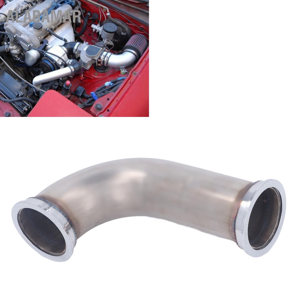 alabamar-2-5in-turbo-exhaust-v-bend-flange-สแตนเลส-charger-90-องศา-clamp-บนท่อข้อศอกสำหรับแก๊สดีเซล-turbocharged-รถ