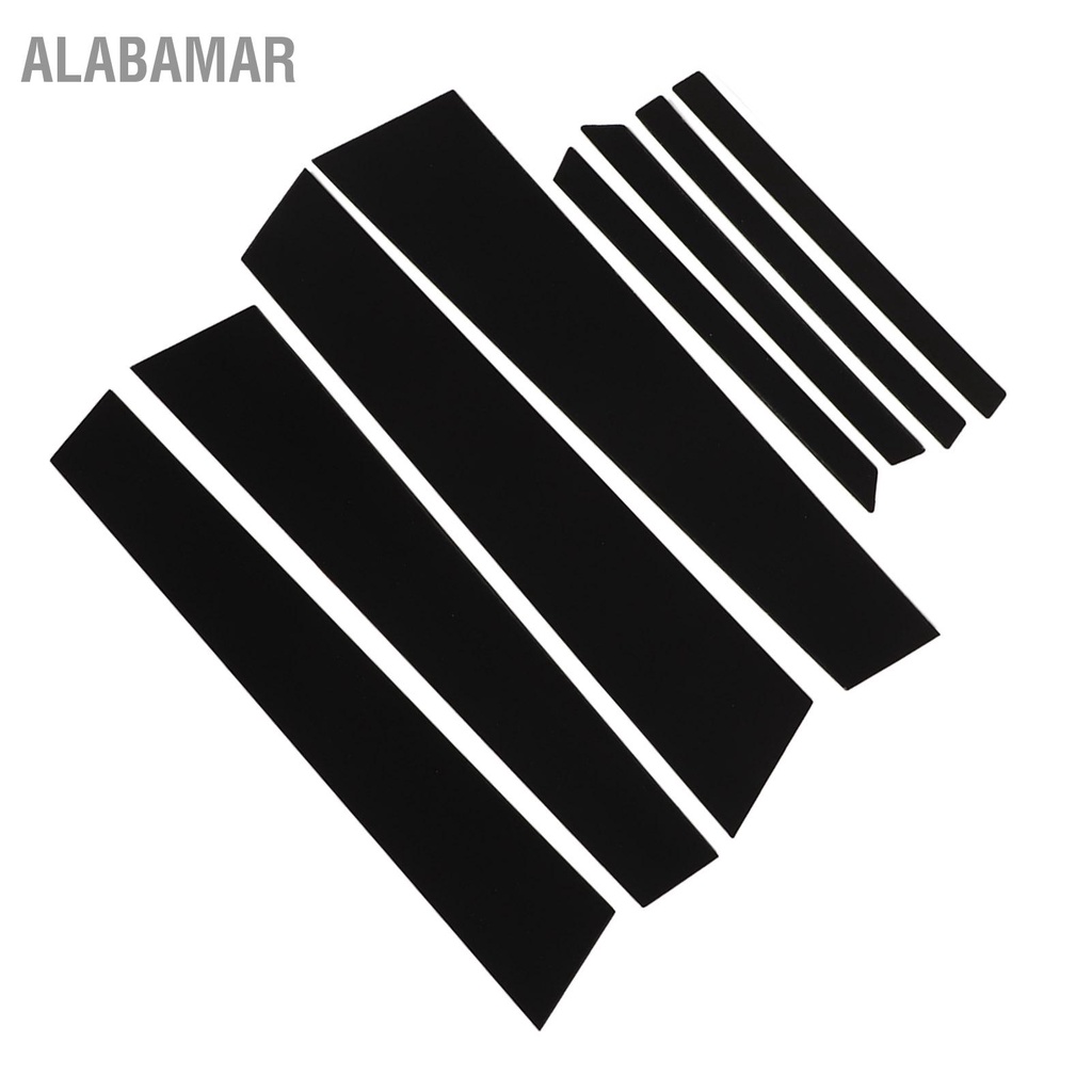 alabamar-8pcs-เสาโพสต์หน้าต่าง-pc-glossy-black-b-เสาโพสต์รูปลอกเปลี่ยนสำหรับ-civic-2012-2015