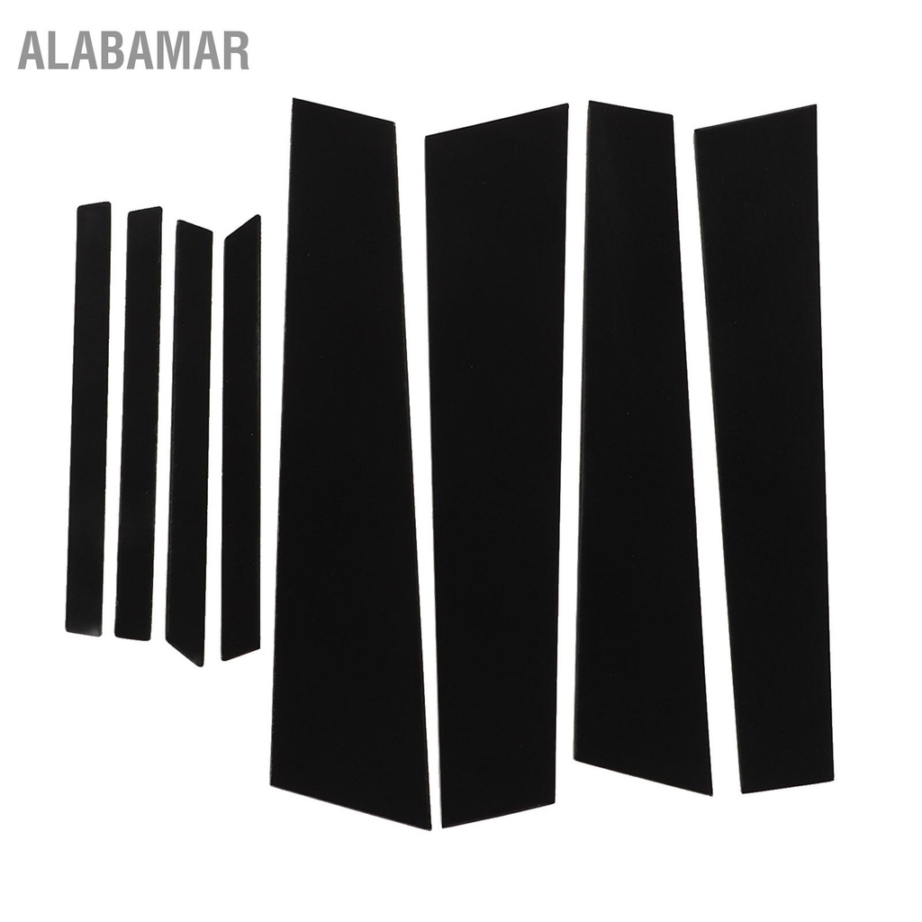 alabamar-8pcs-เสาโพสต์หน้าต่าง-pc-glossy-black-b-เสาโพสต์รูปลอกเปลี่ยนสำหรับ-civic-2012-2015