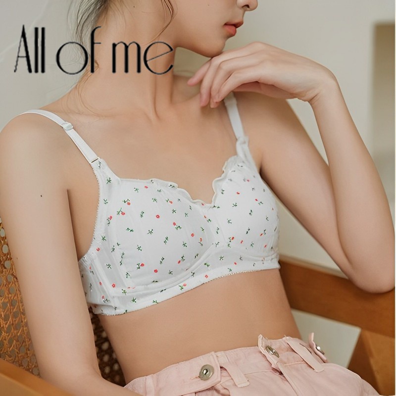 allofme-หวานและน่ารัก-ชุดชั้นใน-สําหรับเด็กผู้หญิง-ชุดชั้นในไร้สาย-สบาย-ชุดชั้นในฤดูร้อน-แฟชั่น-เด็กผู้หญิง-ชุดชั้นใน