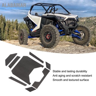 ALABAMAR คอนโซลกลางกล่องเก็บฝาครอบ Trim วัสดุคาร์บอนไฟเบอร์สำหรับ Polaris RZR PRO XP 2021 +