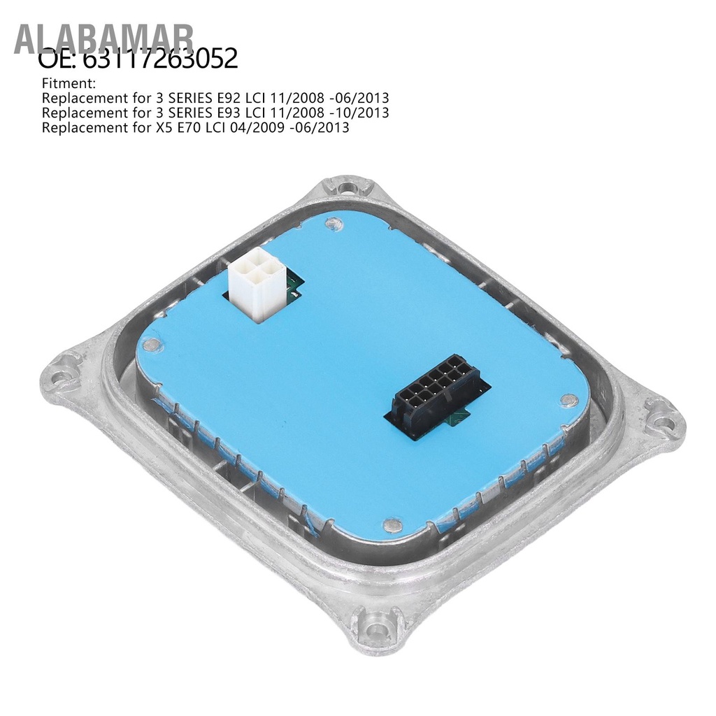 alabamar-ไฟหน้า-led-drl-โมดูลบัลลาสต์-63117263052-สำหรับ-3-series-e92-lci-11-2008-06-2013