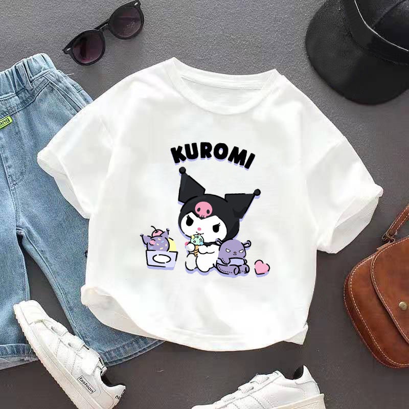 summer-childrens-clothing-cartoon-melody-sanlio-clothes-lovely-short-sleeved-kulomi-shirt-girls-blouse-thin-style