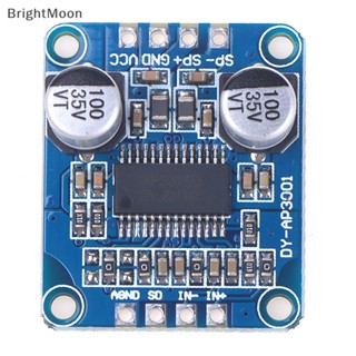 Brightmoon โมดูลบอร์ดขยายเสียงดิจิทัล Class D 10W 20W 30W DC พลังงานสูง โมโน 12V 24V PWM DY-AP3001 Nice