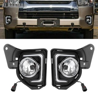 ALABAMAR คู่ DRL LED Daytime Running Light หมอกไฟเลี้ยว 6000K Fit สำหรับ Hiace 2015-2018