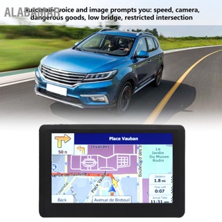 ALABAMAR Universal Car Navigator 5in Touch Screen GPS นำทาง DDR256M 8G MP3 FM แผนที่ยุโรปสำหรับรถบรรทุก