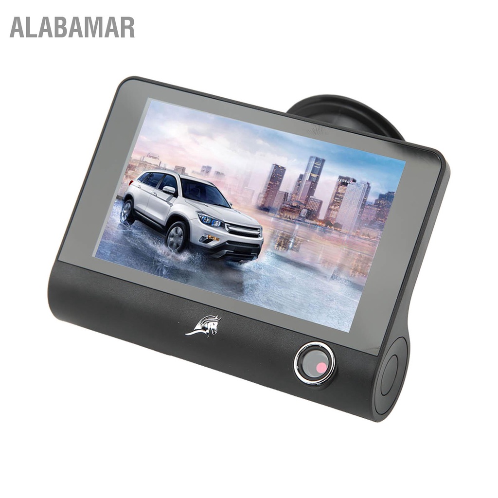 alabamar-กล้องติดรถยนต์เครื่องบันทึกการขับขี่พร้อม-night-vision-อันทรงพลังกล้อง-4in-3-เครื่องบันทึกข้อมูลรถยนต์