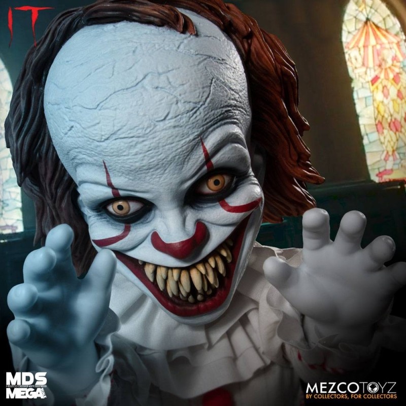 ready-stock-mezco-toys-mds-mega-scale-it-talking-sinister-pennywise-figure