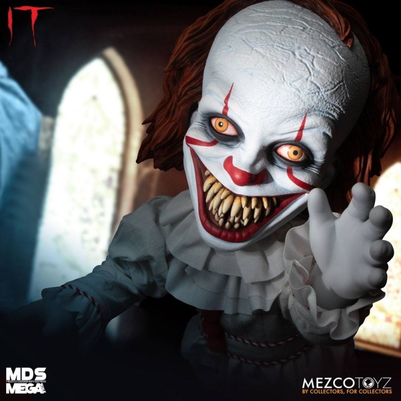 ready-stock-mezco-toys-mds-mega-scale-it-talking-sinister-pennywise-figure