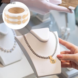 Fbth สติกเกอร์ฉลากบาร์เบล ทรงกลม มีกาวในตัว DIY สําหรับติดตกแต่งราคาเครื่องประดับ 500 ชิ้น ต่อล็อต QDD