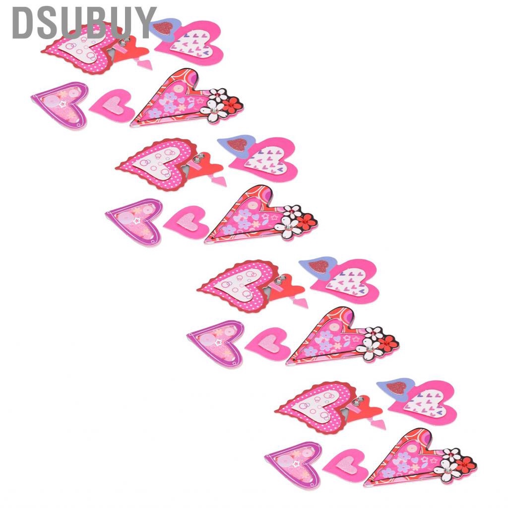 dsubuy-3d-diy-exquisite-self-adhesive-diary-decorative-heart-shaped