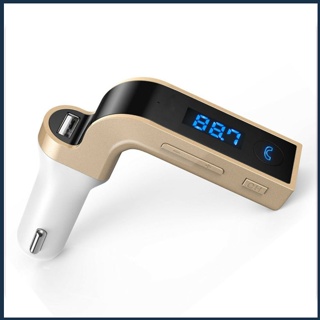 [BIN] เครื่องเล่น MP3 วิทยุ FM แฮนด์ฟรี ที่ชาร์จ USB สําหรับรถยนต์ 1 ชิ้น