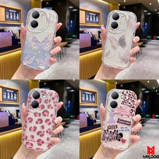 เคส VIVO Y27 5G กรณีโทรศัพท์มือถือลายน่ารักครีม TY2