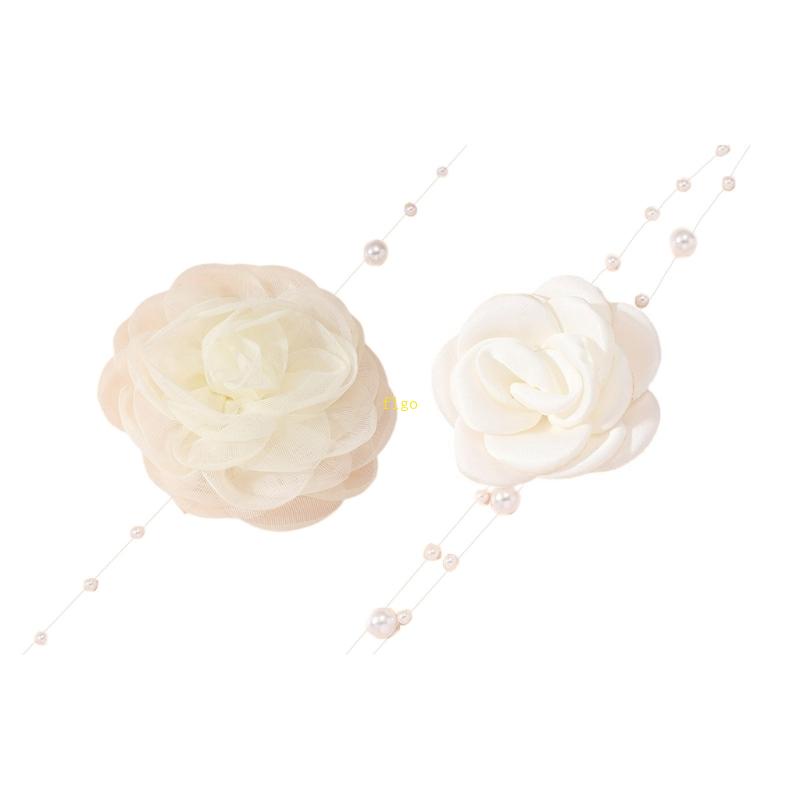 flgo-สร้อยคอโช้คเกอร์-ประดับมุก-ลายดอกไม้-สีขาว-สไตล์วินเทจ-สําหรับผู้หญิง