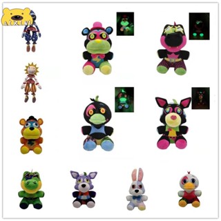 ของเล่นตุ๊กตา Freddy Foxy Bonnie Chica FNAF Five Nights At The Toy ขนาด 18 ซม. ของขวัญวันเกิด สําหรับเด็ก