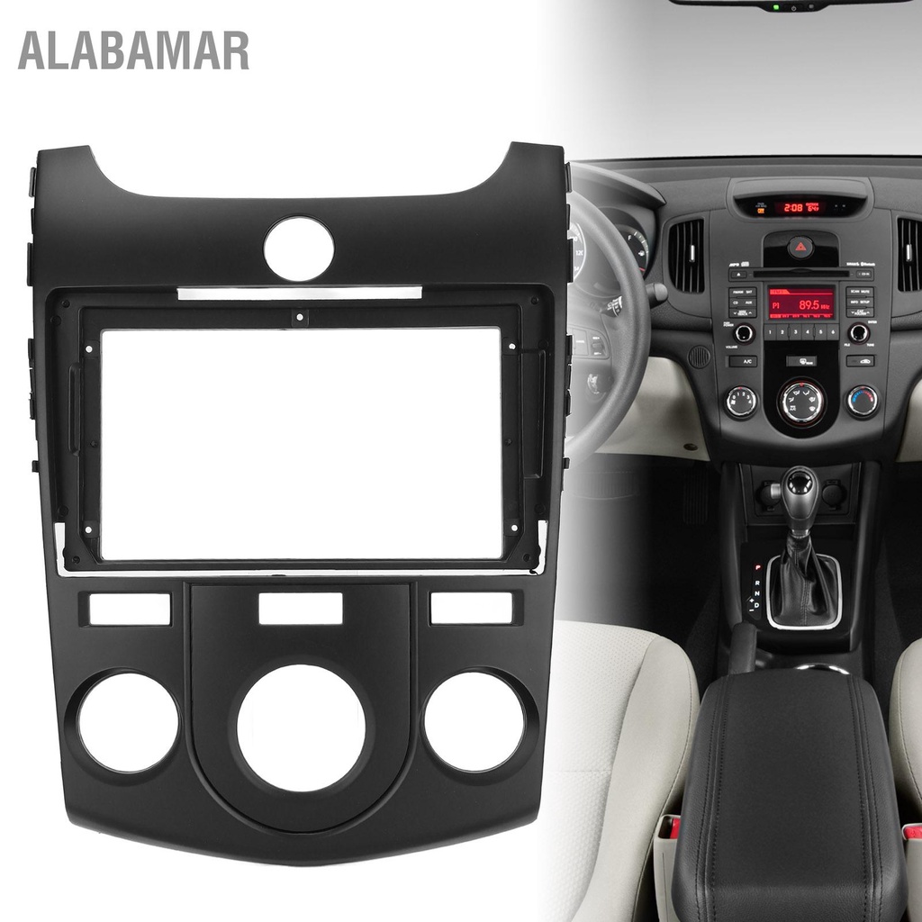 alabamar-การติดตั้ง-dash-kit-abs-นำทางแผงกรอบอุปกรณ์เสริมสำหรับรถยนต์-kia-forte-ด้วยตนเอง