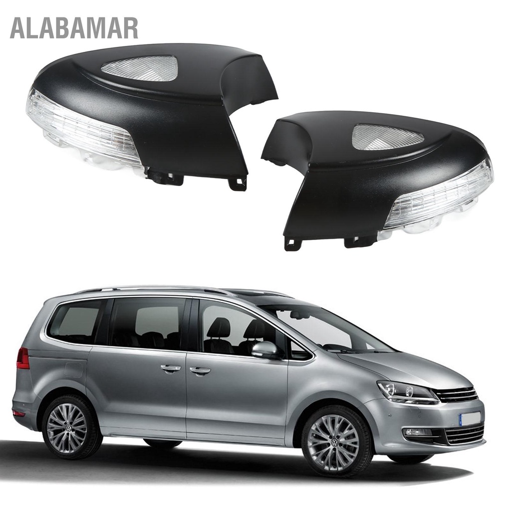 alabamar-คู่ฝาครอบกระจกมองข้างรถยนต์พร้อมไฟเลี้ยว-led-5nd-949-102a-สำหรับรถยนต์