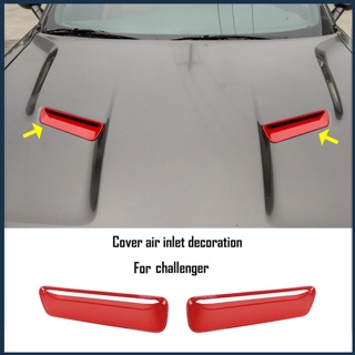 [BIN] อะไหล่ขอบช่องระบายอากาศรถยนต์ แบบเปลี่ยน สําหรับ Challenger 2015-2022 2 ชิ้น