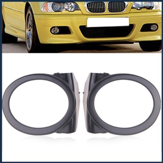 [BIN] แหวนไฟตัดหมอก กันชนหน้ารถยนต์ 1 คู่ สําหรับ Bmw 3 Series E46m3 2000-2006