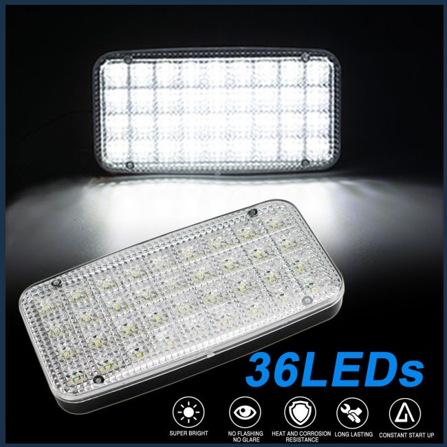 bin-โคมไฟติดเพดานรถยนต์-led-36-ดวง-ทรงโดม-แบบเปลี่ยน