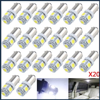 [BIN] หลอดไฟ Led T11 Ba9s 5050 5smd สําหรับติดป้ายทะเบียนรถยนต์ 20 ชิ้น