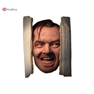 Abongbang Jack Nicholson ประติมากรรมเรซิ่น ชั้นวางหนังสือ สําหรับตกแต่งบ้าน